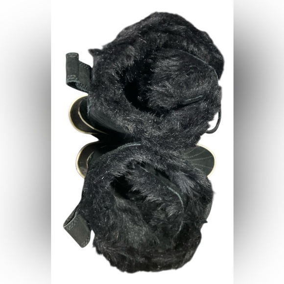 Sorel Joan of Arctic Tall Black Suede Waterproof Winter Snow Boots Womens Size 8 - Picture 5 of 10